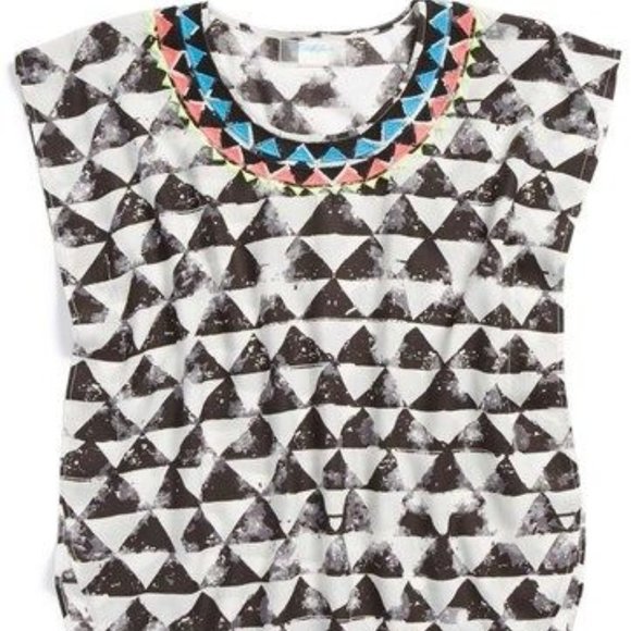 MARA HOFFMAN KIDS GEOMETRIC COVER-UP - Picture 8 of 8